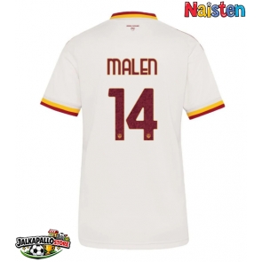 AS Roma Donyell Malen #14 Vieraspaita Naisten 2026-27 Lyhythihainen